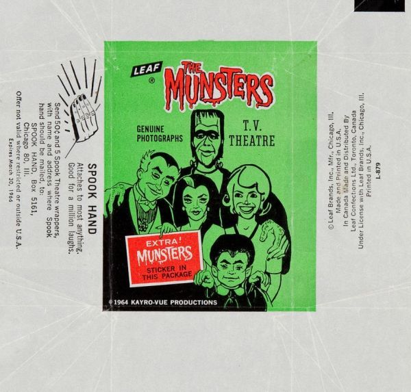 1964 Leaf The Munsters